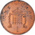 Moneta, Wielka Brytania, Elizabeth II, Penny, 1983, AU(55-58), Brązowy, KM:927