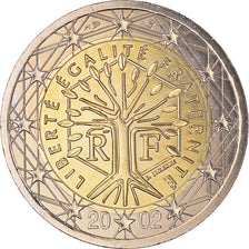Francia, 2 Euro, 2002, Paris, BU, FDC, Bi-metallico, Gadoury:8., KM:1289