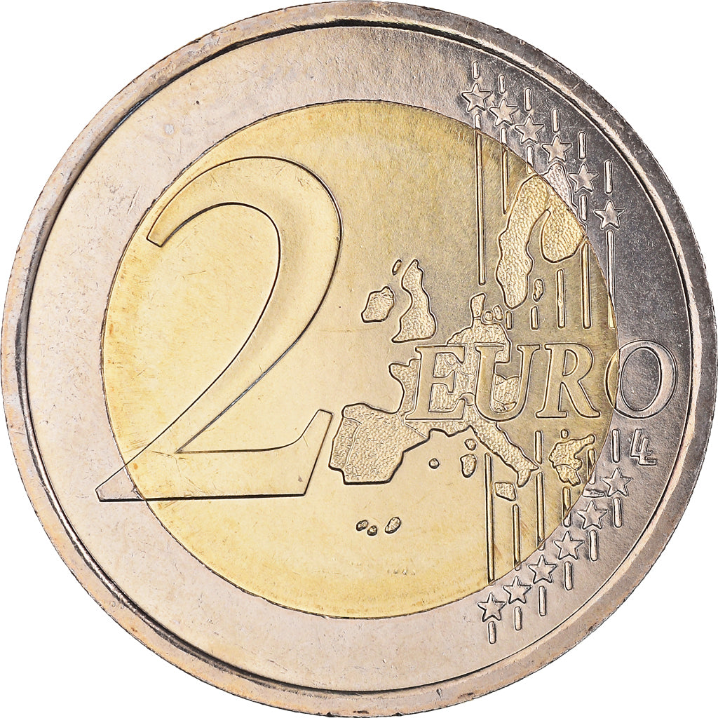 Francia, 2 Euro, 2002, Paris, BU, FDC, Bi-metallico, Gadoury:8., KM:1289