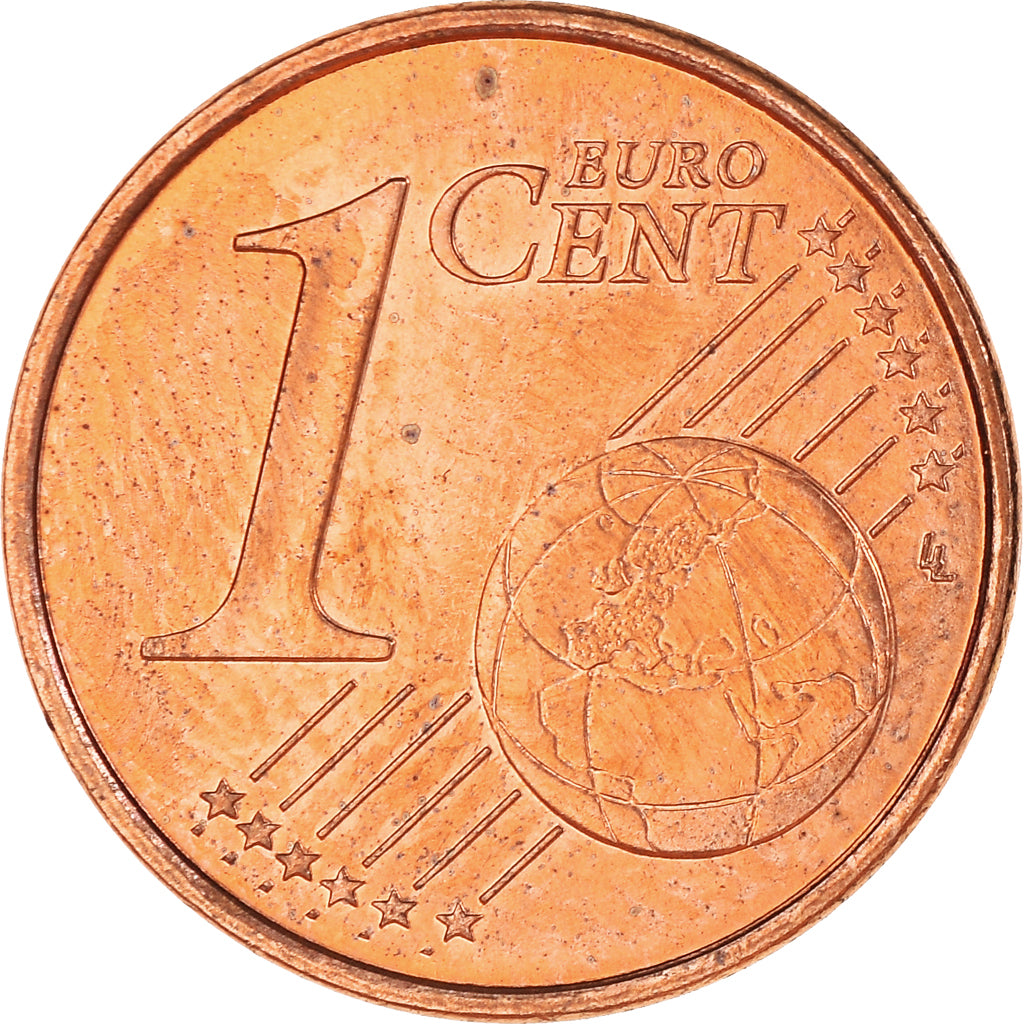 France, Euro Cent, 2002, Paris, BU, MS(65-70), Copper Plated Steel, KM:1282