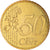 Frankreich, 50 Euro Cent, 2001, Paris, BU, STGL, Messing, KM:1287