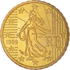 Francia, 10 Euro Cent, 1999, Paris, Proof / BE, FDC, Ottone, Gadoury:4., KM:1285