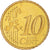 Francja, 10 Euro Cent, 1999, Paris, Proof / BE, MS(65-70), Mosiądz, Gadoury:4.