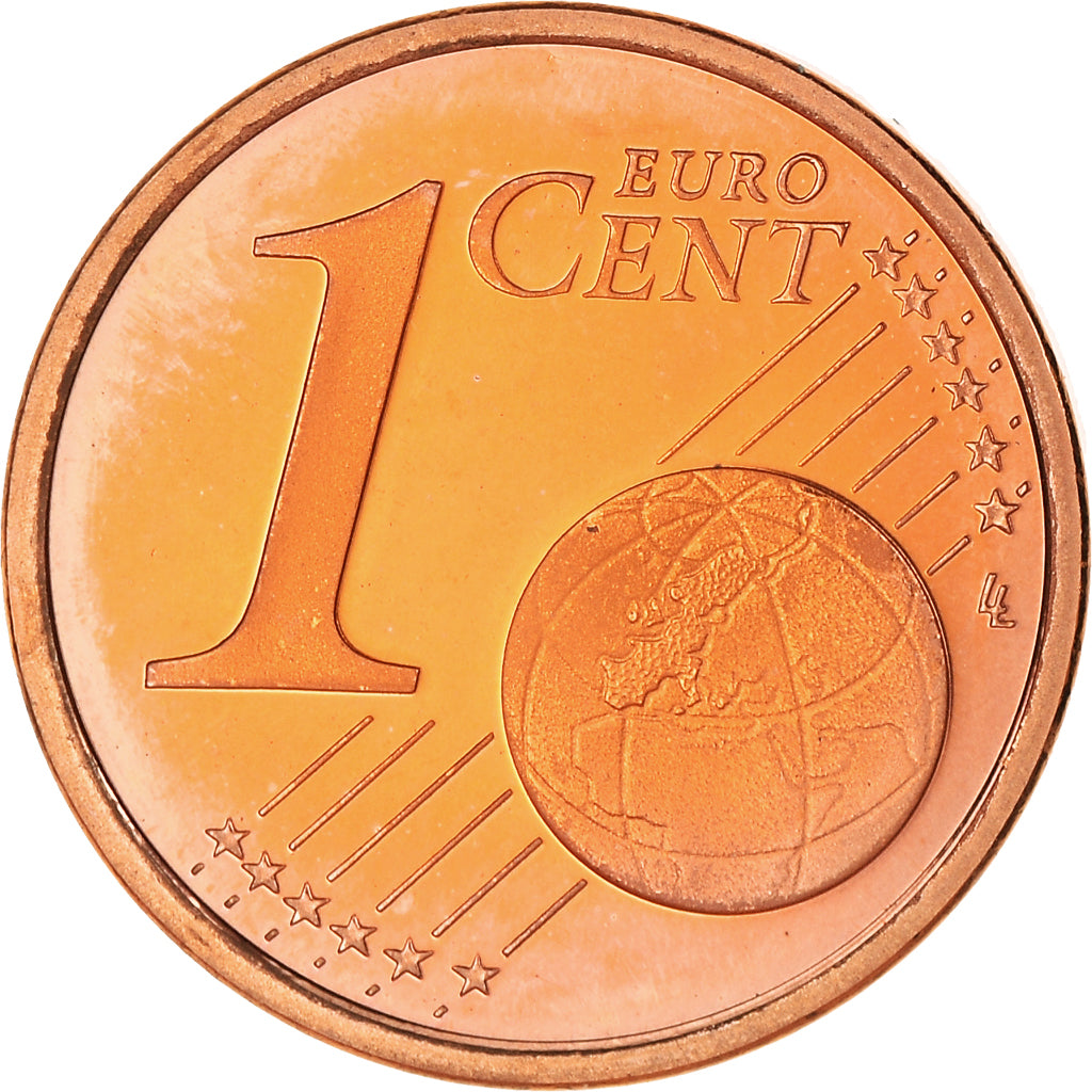 France, Euro Cent, 1999, Paris, Proof / BE, FDC, Cuivre plaqué acier