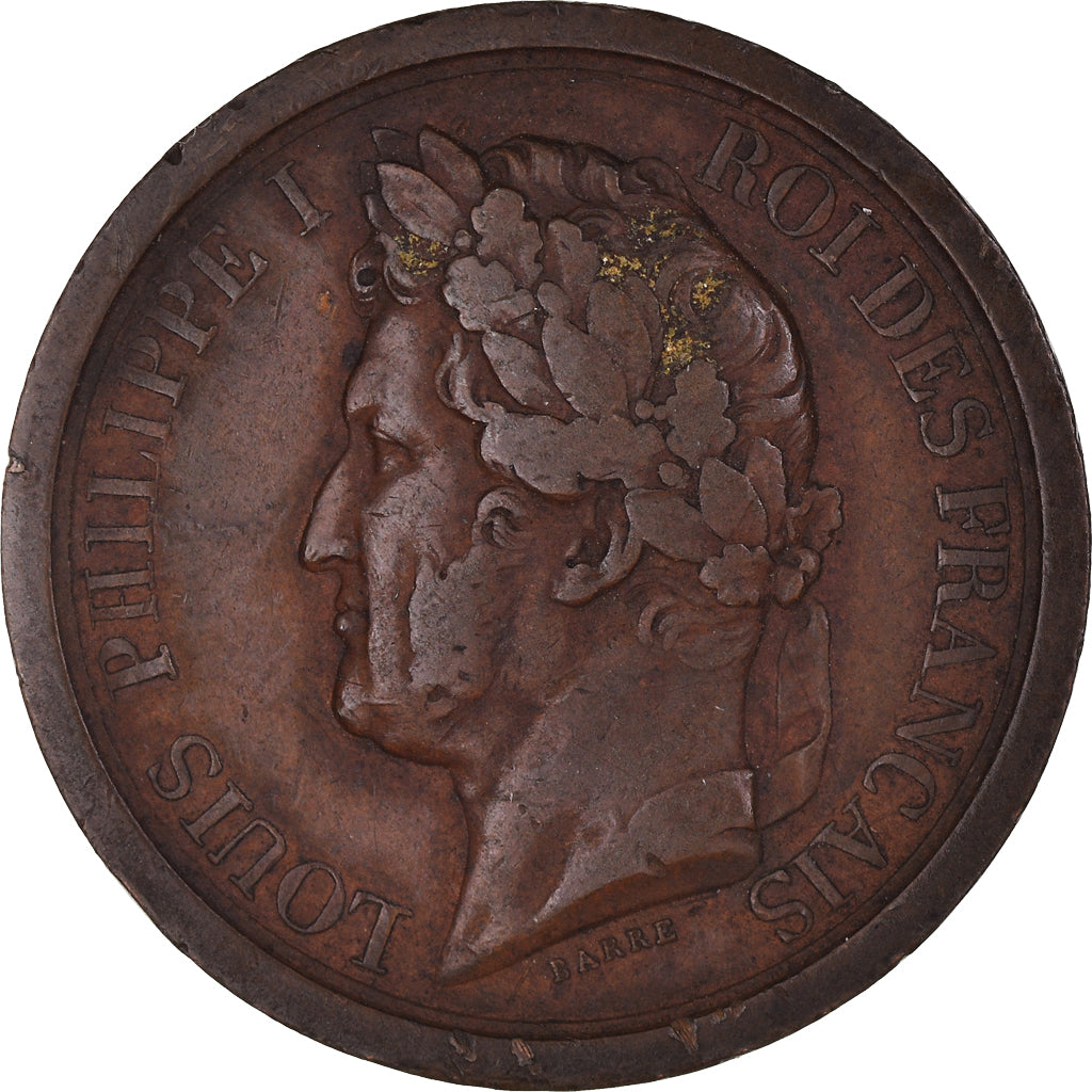 Francia, medalla, Louis Philippe I, L'Armée au Duc d'Orléans Prince Royal