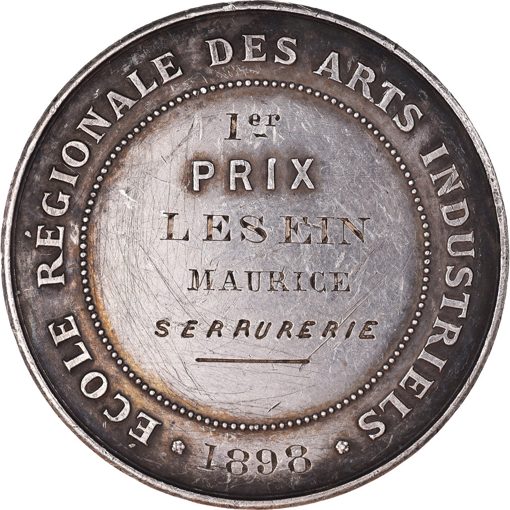 France, Medal, Ecole Régionale des Arts Industriels de Reims, Arts & Culture