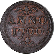 Netherlands, Token, Luik, Kapittel van St. Denis, Armenpenning, 1700, AU(55-58)