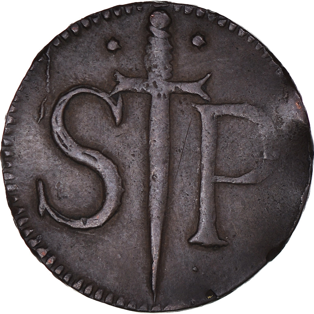 Netherlands, Token, Jeton de Charité, Liège, EF(40-45), Copper
