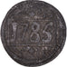 Netherlands, Token, Liège, Chapitre de Saint-Jacques, 1785, VF(30-35), Lead