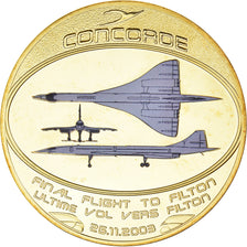 França, medalha, Adieu au Concorde, Ultime Vol vers Filton, Aviação, 2013