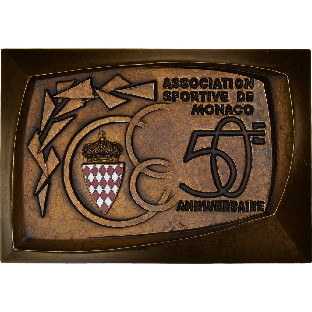 Monaco, Medaille, Association Sportive de Monaco, 50ème Anniversaire, Sport