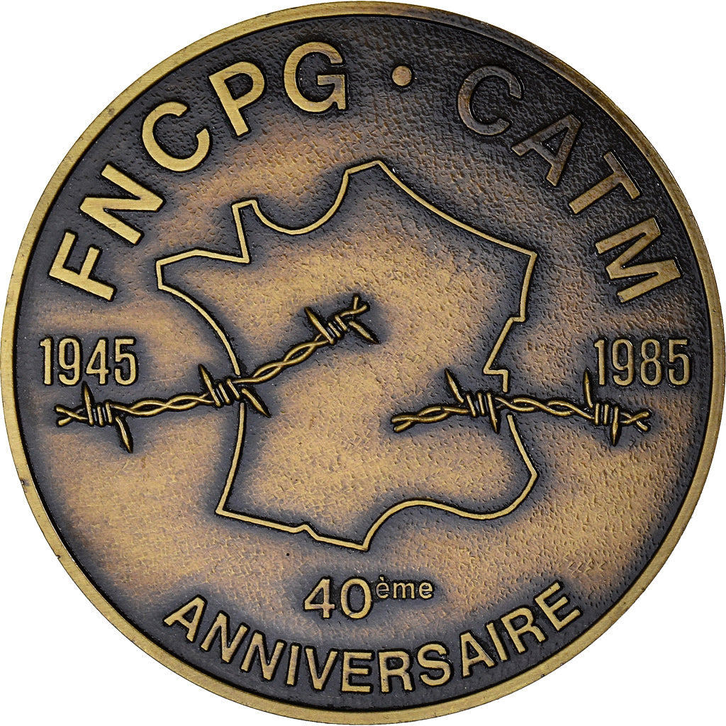 Frankreich, Medaille, Fédération Nationale des Combattants, Prisonniers de