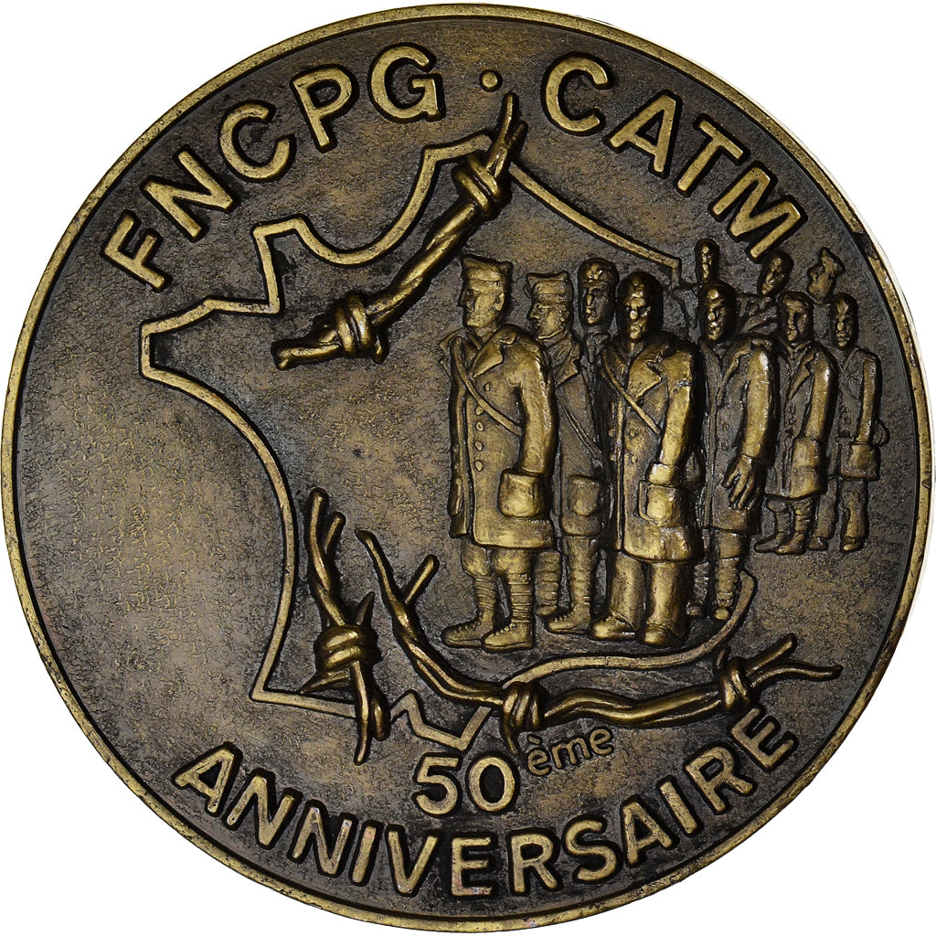 Frankreich, Medaille, Fédération Nationale des Combattants, Prisonniers de