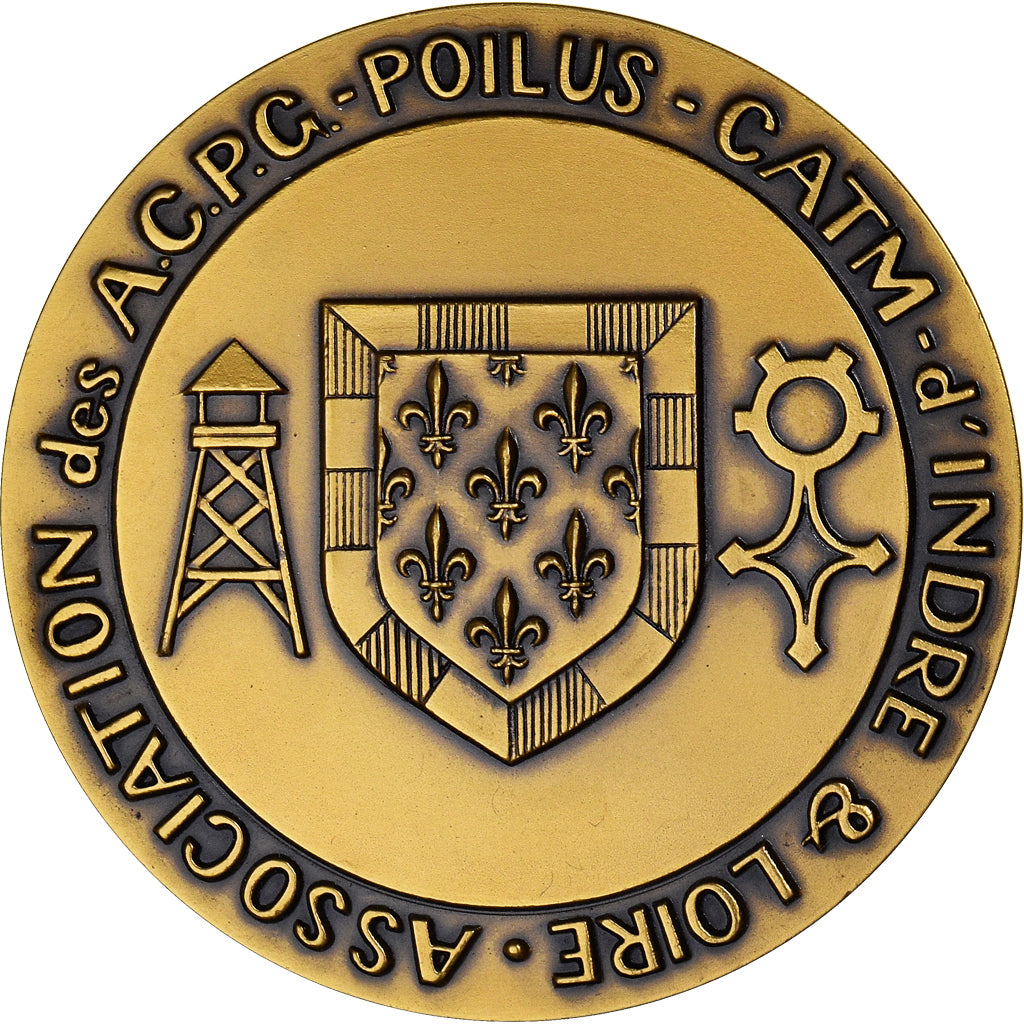 Francia, medalla, Association des A.C.P.G Poilus d'Indre et Loire, Fondettes