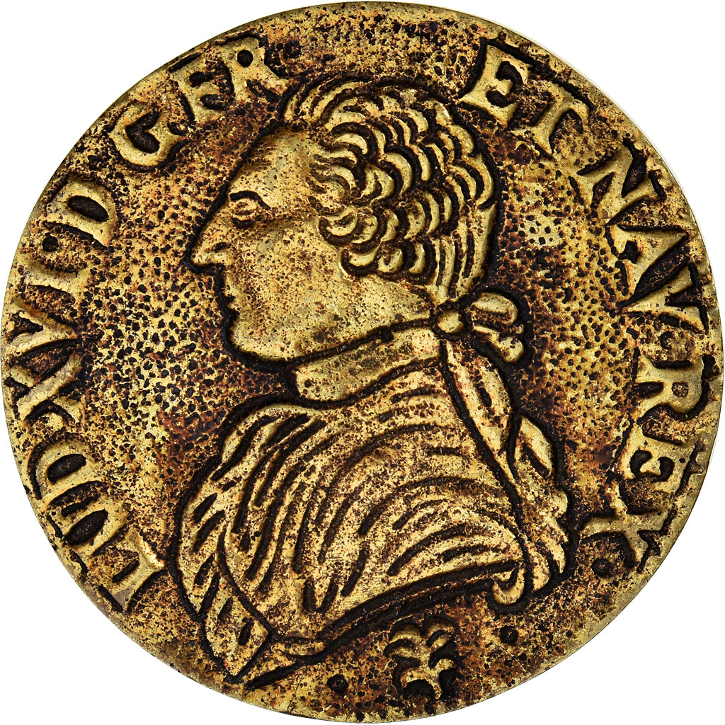 Frankreich, Medaille, Louis XVI, History, SS, Bronze