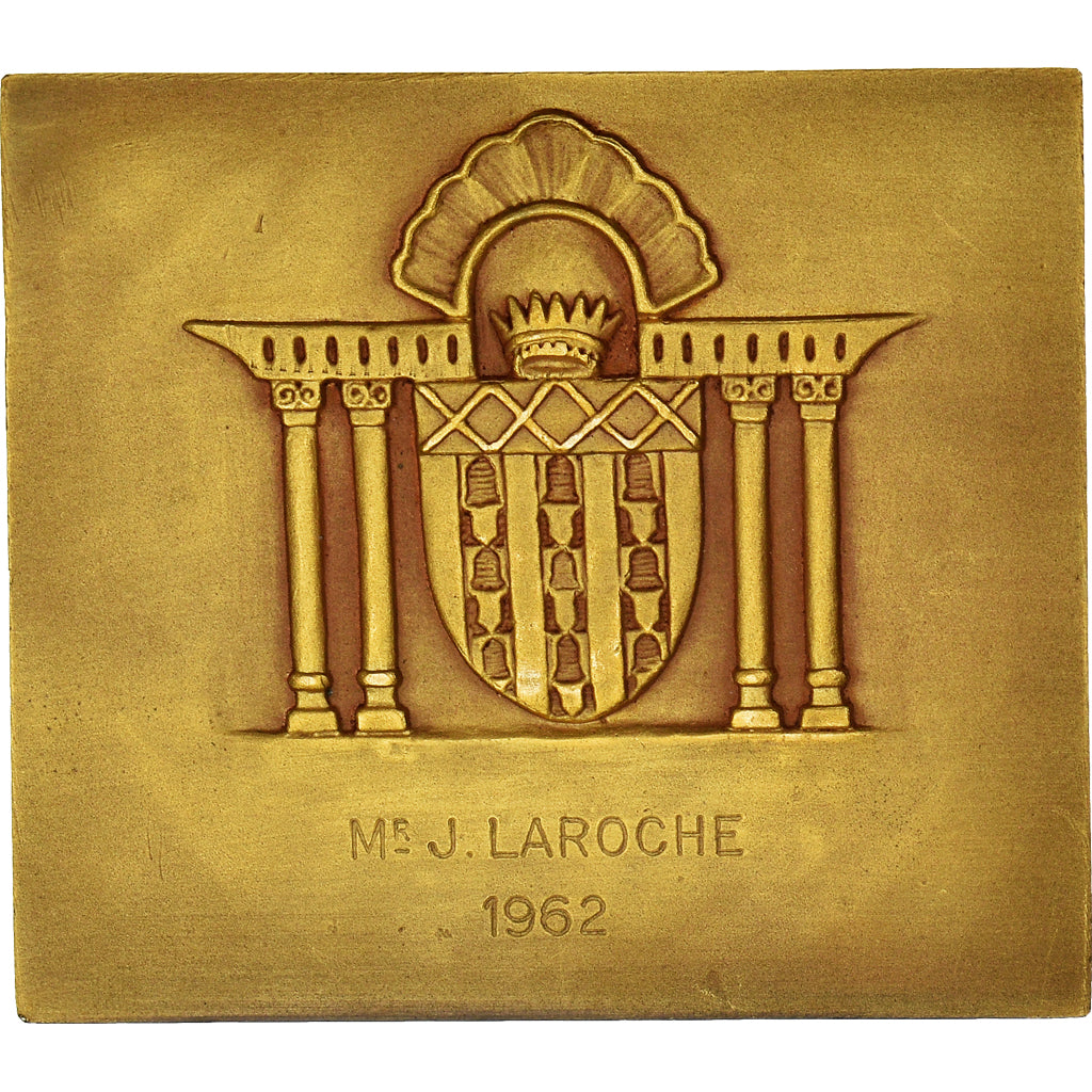Francia, medalla, Ville de Clichy, Geography, 1962, Bartelletty, SC, Bronce