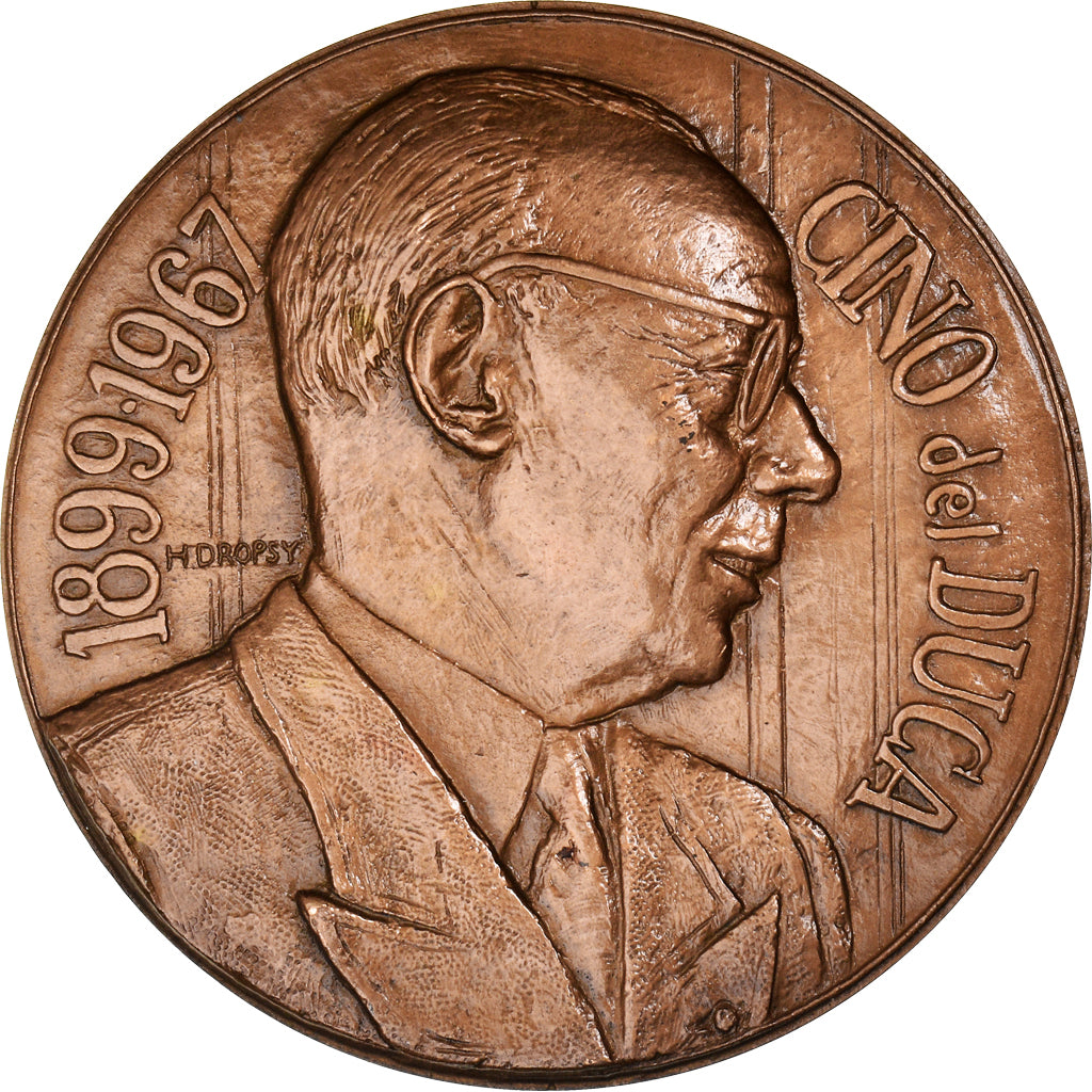 Frankreich, Medaille, Cino del Duca, Editeur de Presse, 1967, Dropsy, UNZ