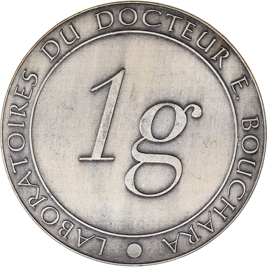 France, Médaille, Laboratoires du Docteur Bouchara, Medicine, SUP, Métal