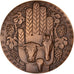 France, Médaille, Crédit Agricole Mutuel, Drôme, Bank, 1977, Baron, SPL