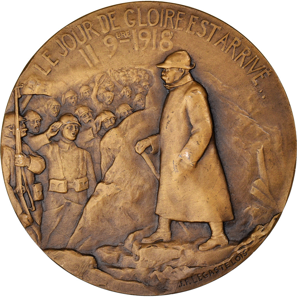 Frankreich, Medaille, Georges Clemenceau, Politics, Society, War, Legastelois