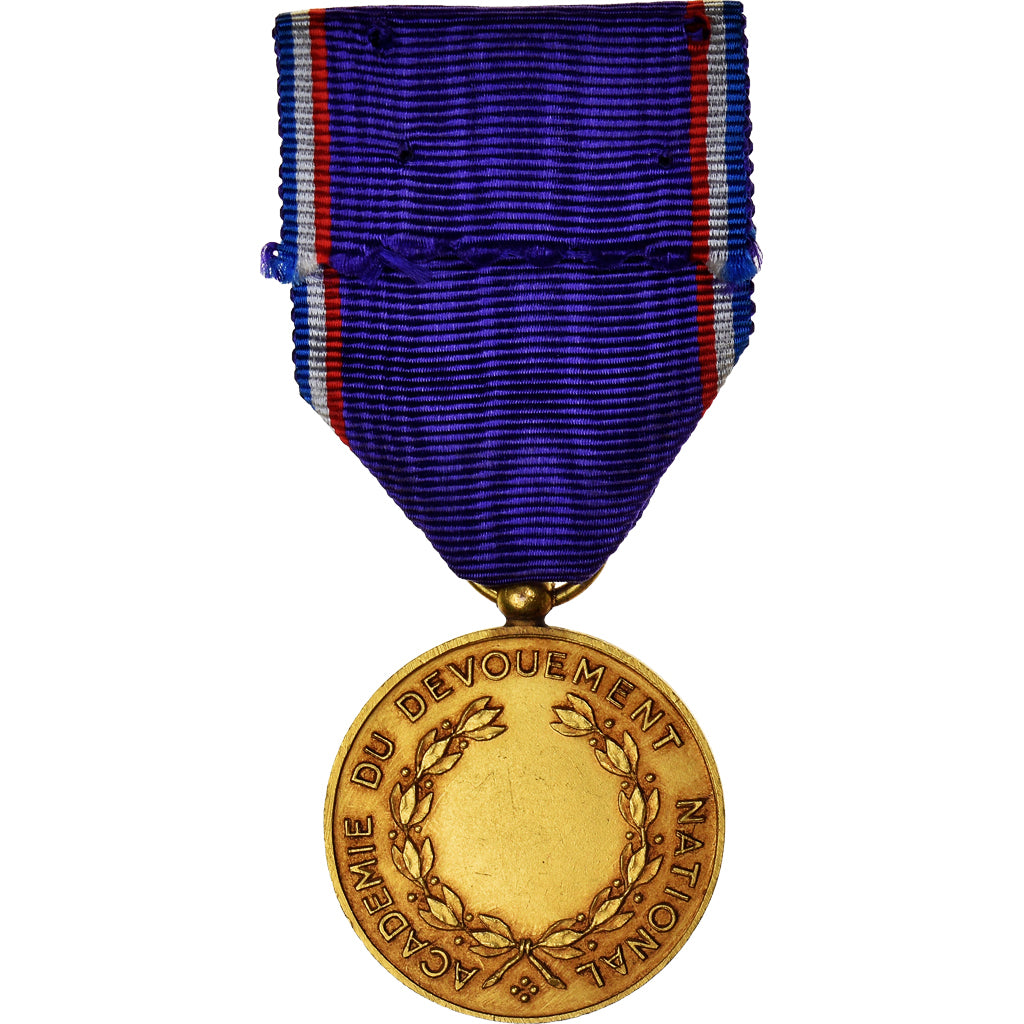 France, Académie du dévouement national, Medal, Excellent Quality, Contaux