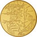 France, Médaille, Elf Aquitaine, Arts & Culture, Mathieu, SPL+, Gilt Bronze