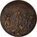 France, Médaille, Bataille de l'Yser, WAR, Allouard, SPL, Bronze