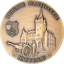 Francia, medalla, Brigade d'Artillerie, Haguenau, SC, Bronce