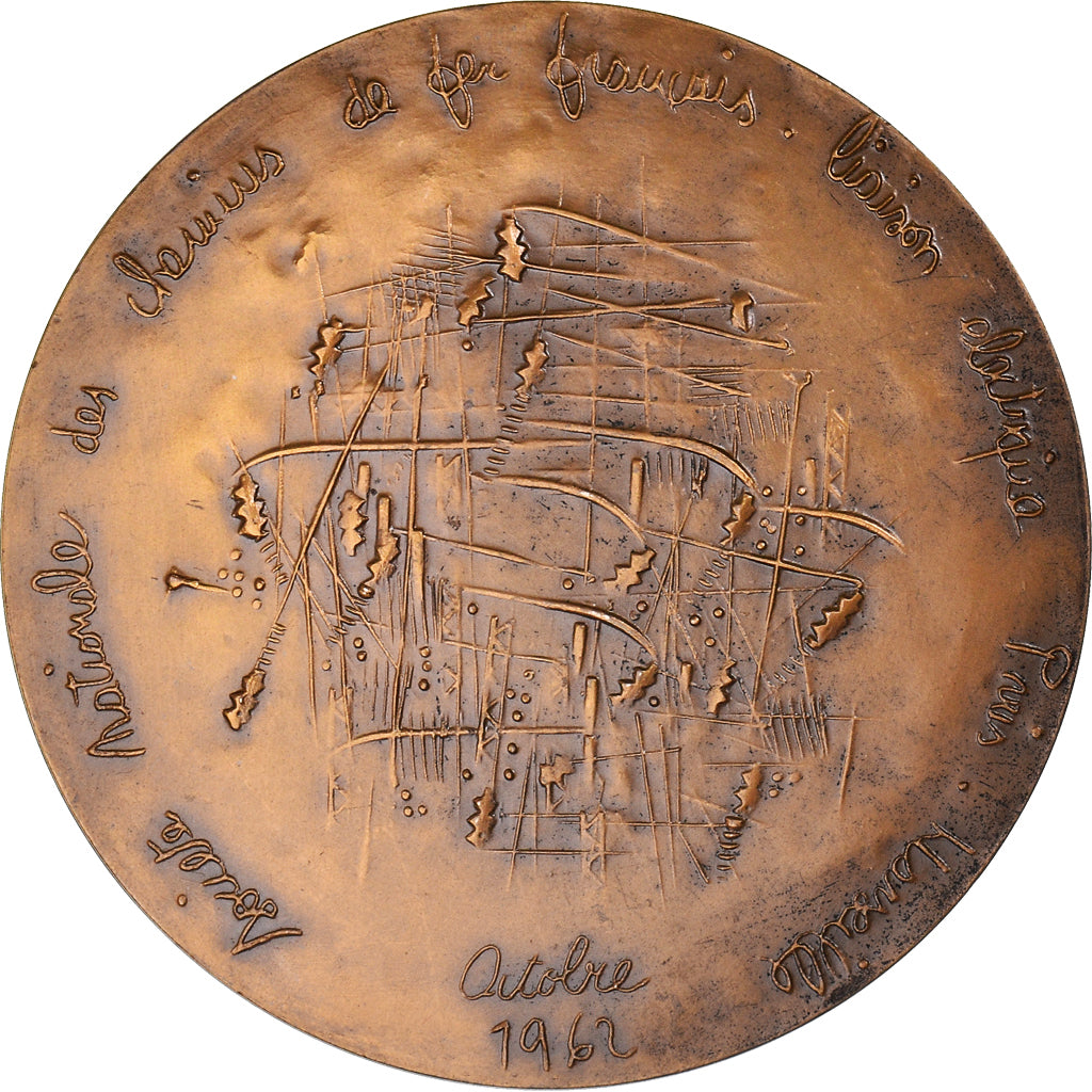 França, medalha, Société des Chemins de Fer, Paris-Marseille