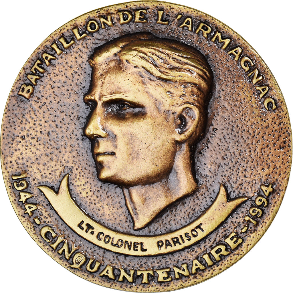 França, medalha, Cinquantenaire de la Libération, Colonel Parisot, WAR, 1994