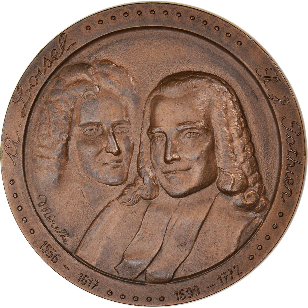 France, Médaille, Notariat Français, Caisse des Dépôts, Loisel, Gauthier