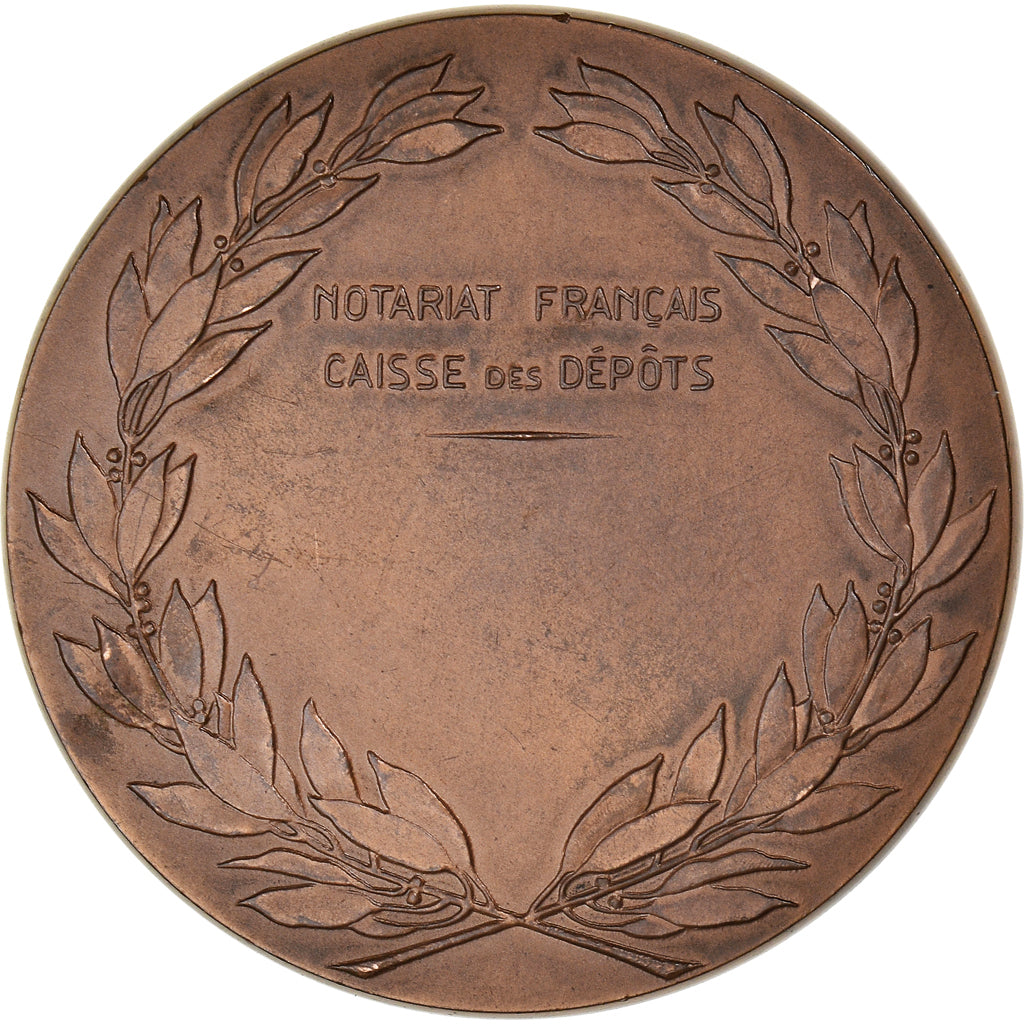 France, Médaille, Notariat Français, Caisse des Dépôts, Loisel, Gauthier