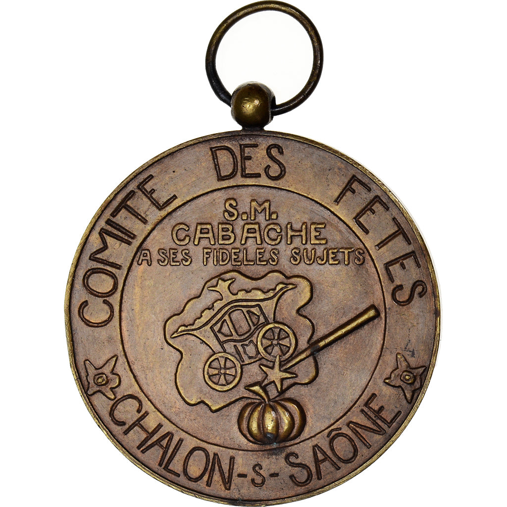França, medalha, Comité des Fêtes Chalon-sur-Saône, Leasure, AU(55-58)