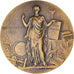 França, medalha, Instruction Publique, Concours d'Adultes, Rhône, 1934