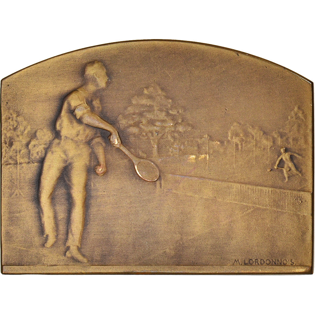 França, medalha, Tournois de Tennis de l'Echo de Paris, Lordonnois, EF(40-45)