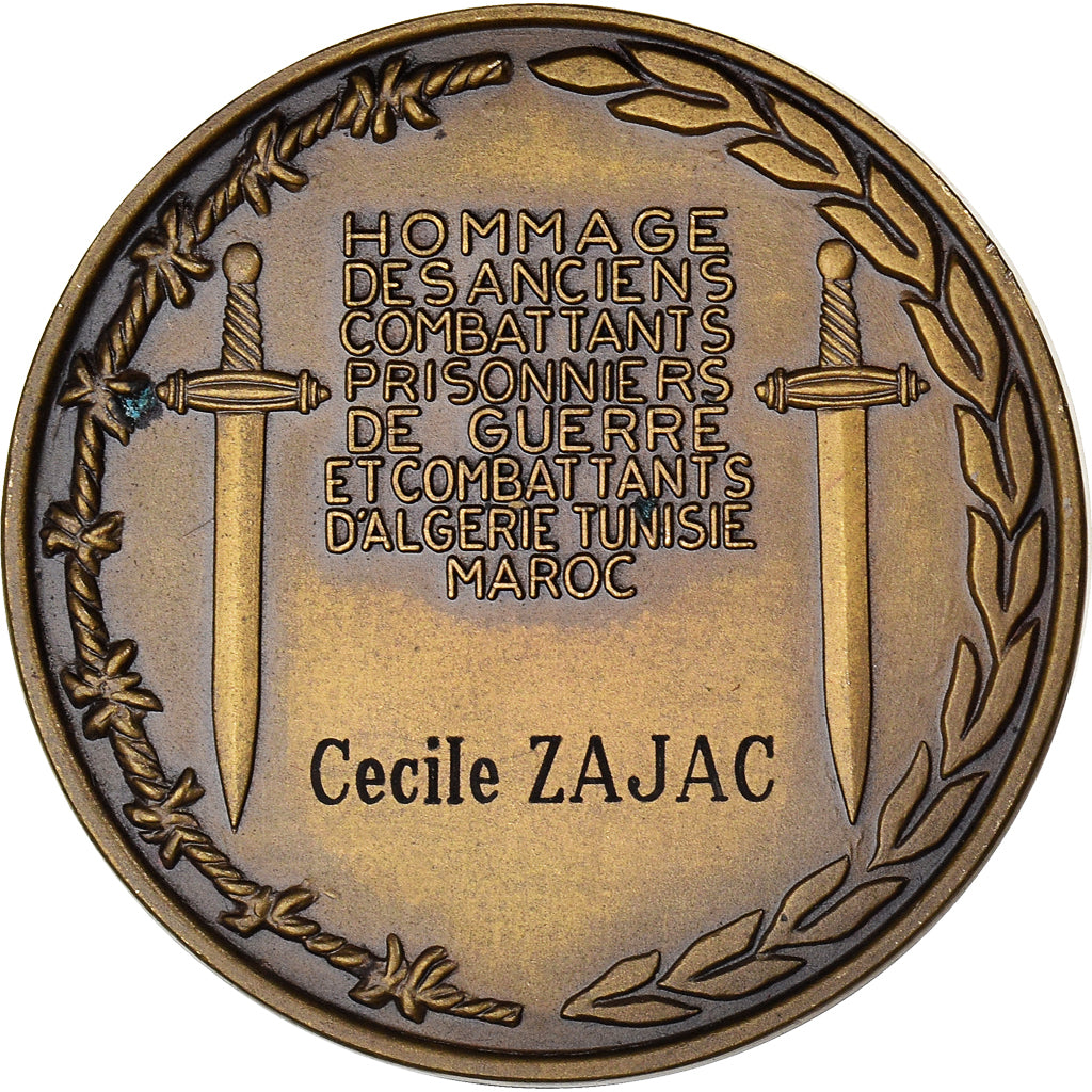 França, medalha, Fédération Nationale des Combattants, Prisonniers de Guerre