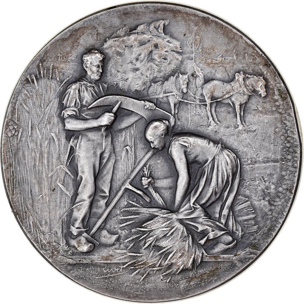 France, Medal, Société d'Agriculture, Viticulture de Grenoble, Rivet, MS(63)