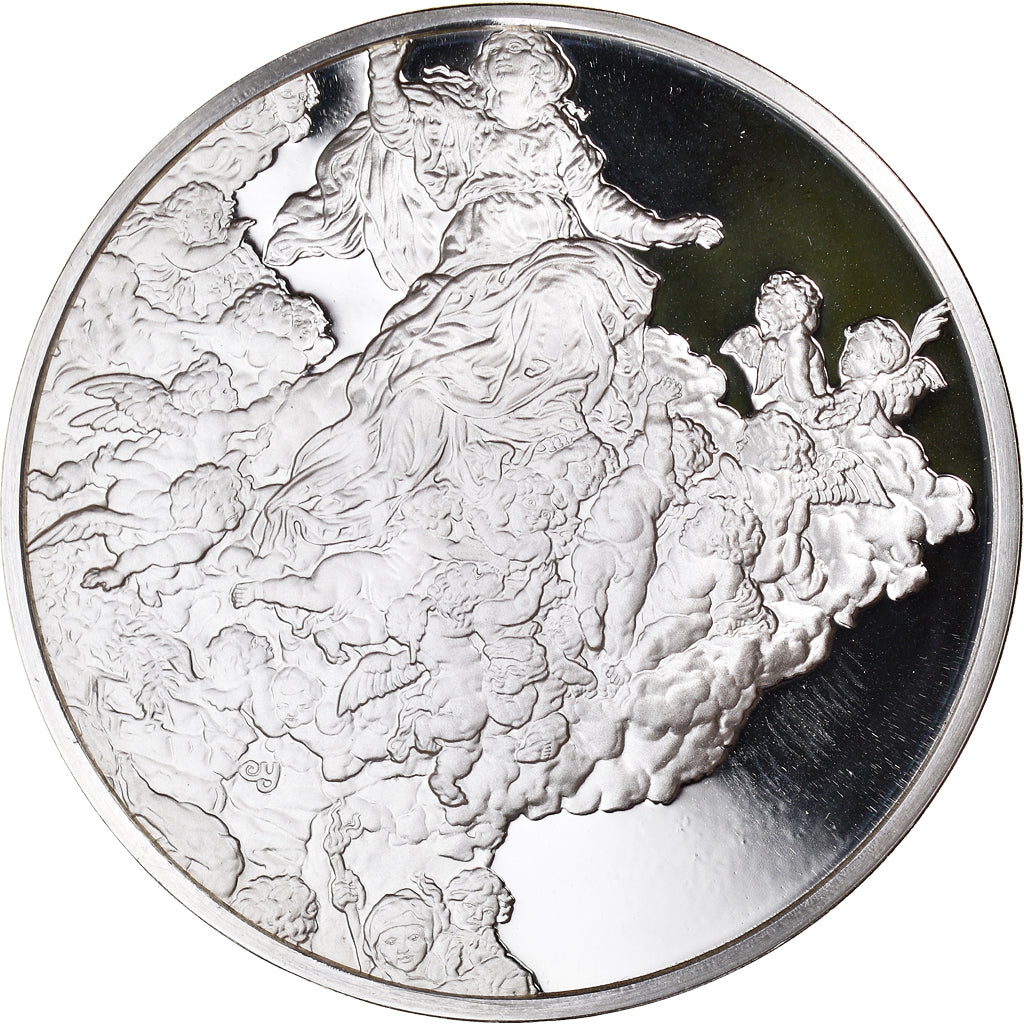 France, Médaille, Peinture, Rubens, L'Assomption de la Vierge, 1980, Proof