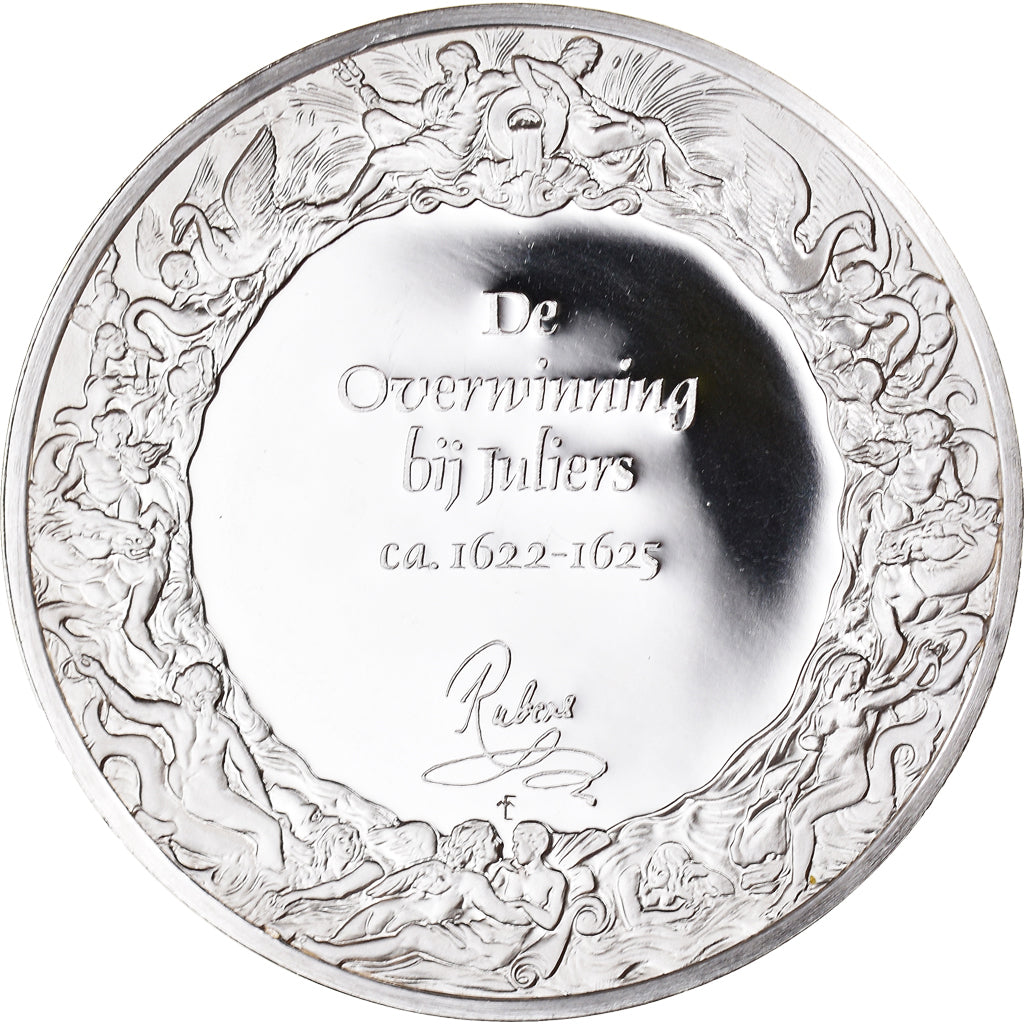 France, Medal, Peinture, Rubens, Le Triomphe de Juliers, 1980, Proof, MS(65-70)
