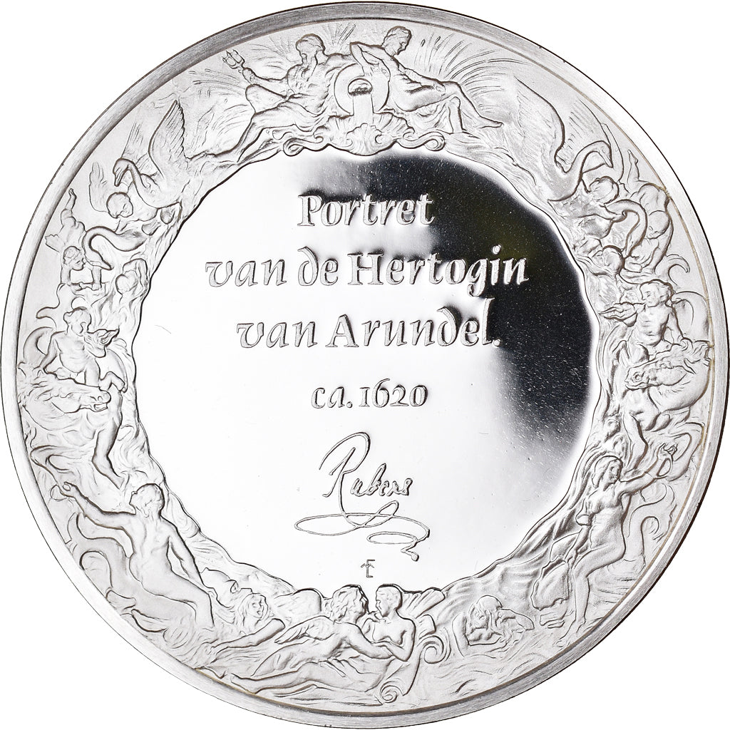 France, Medal, Peinture, Rubens, La Comtesse d'Arundel, 1980, Proof, MS(65-70)