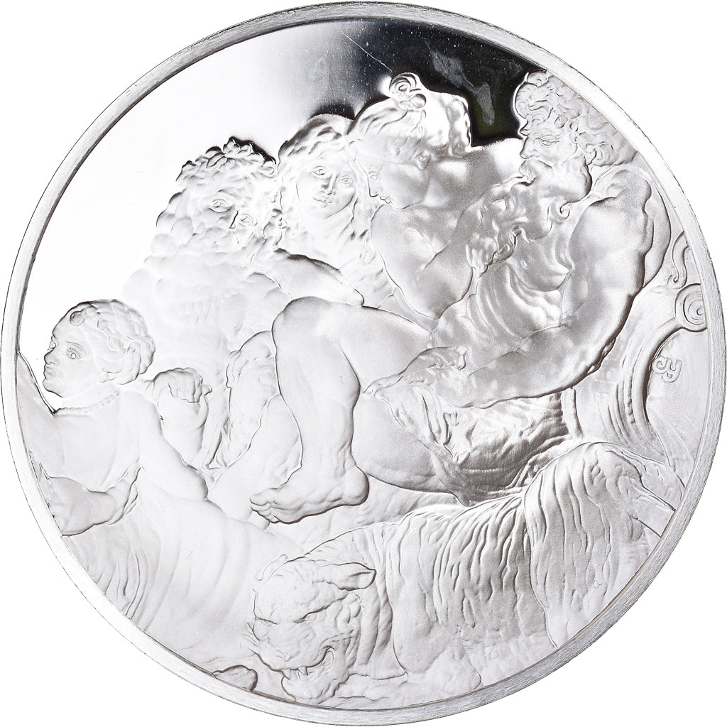 Frankrijk, Medaille, Peinture, Rubens, Les Quatre Continents, 1980, Proof, FDC
