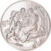 France, Medal, Peinture, Rubens, La Sainte Famille avec Saint Jean, 1980, Proof