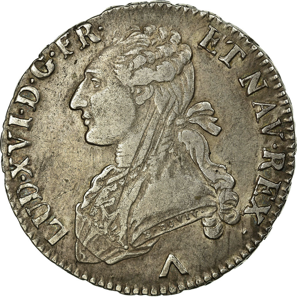 Münze, Frankreich, Louis XVI, 1/2 Écu, 1/2 ECU, 44 Sols, 1780, Lille, SS