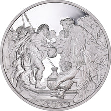 France, Medal, Peinture, Rubens, Abraham et De Melchisedech, 1980, Proof