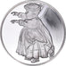 Francja, medal, Peinture, Rubens, Isabelle Hélène Rubens, 1980, Proof