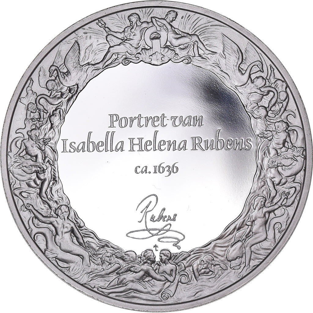 Francja, medal, Peinture, Rubens, Isabelle Hélène Rubens, 1980, Proof