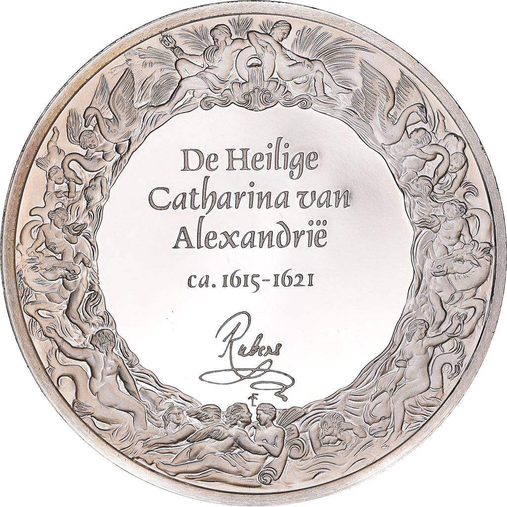 France, Médaille, Peinture, Rubens, Le Martyre de Sainte Catherine