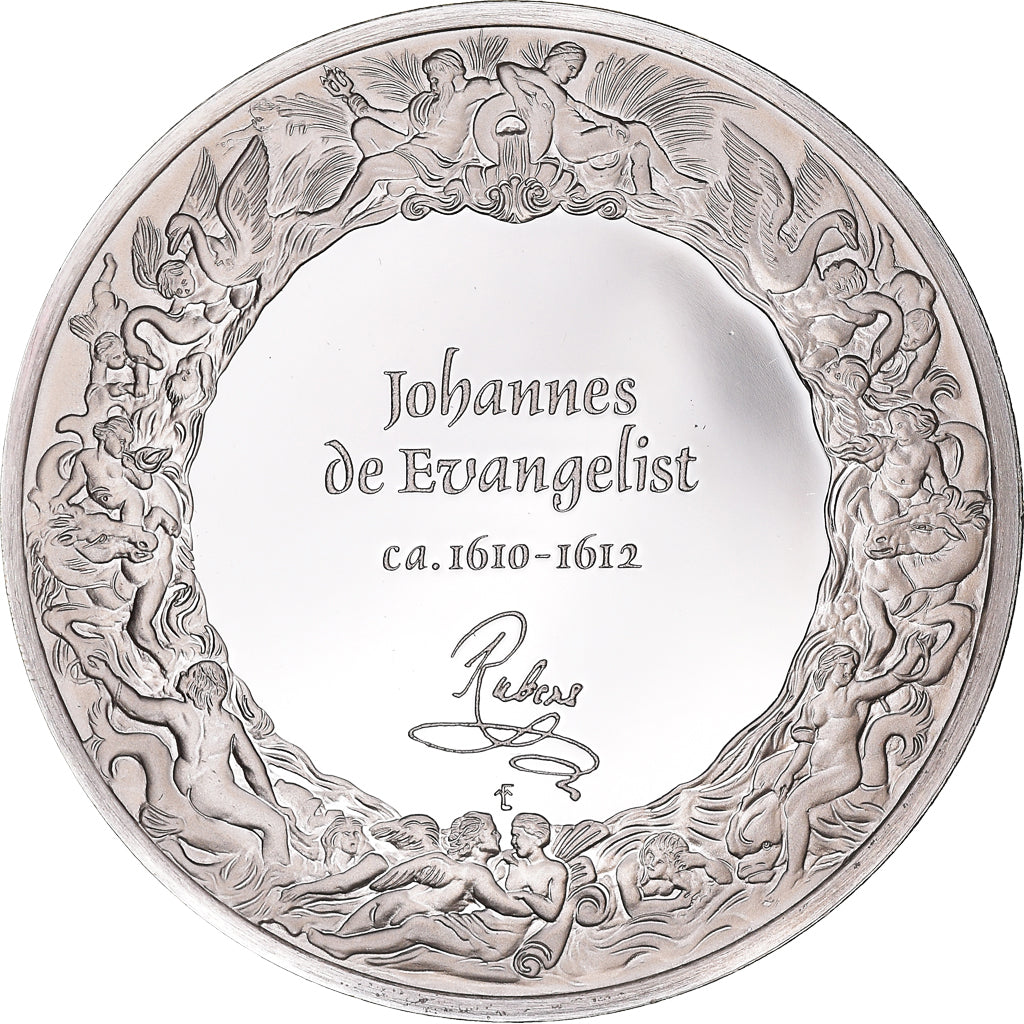 France, Medal, Peinture, Rubens, Jean l'Evangéliste, 1980, Proof, MS(65-70)