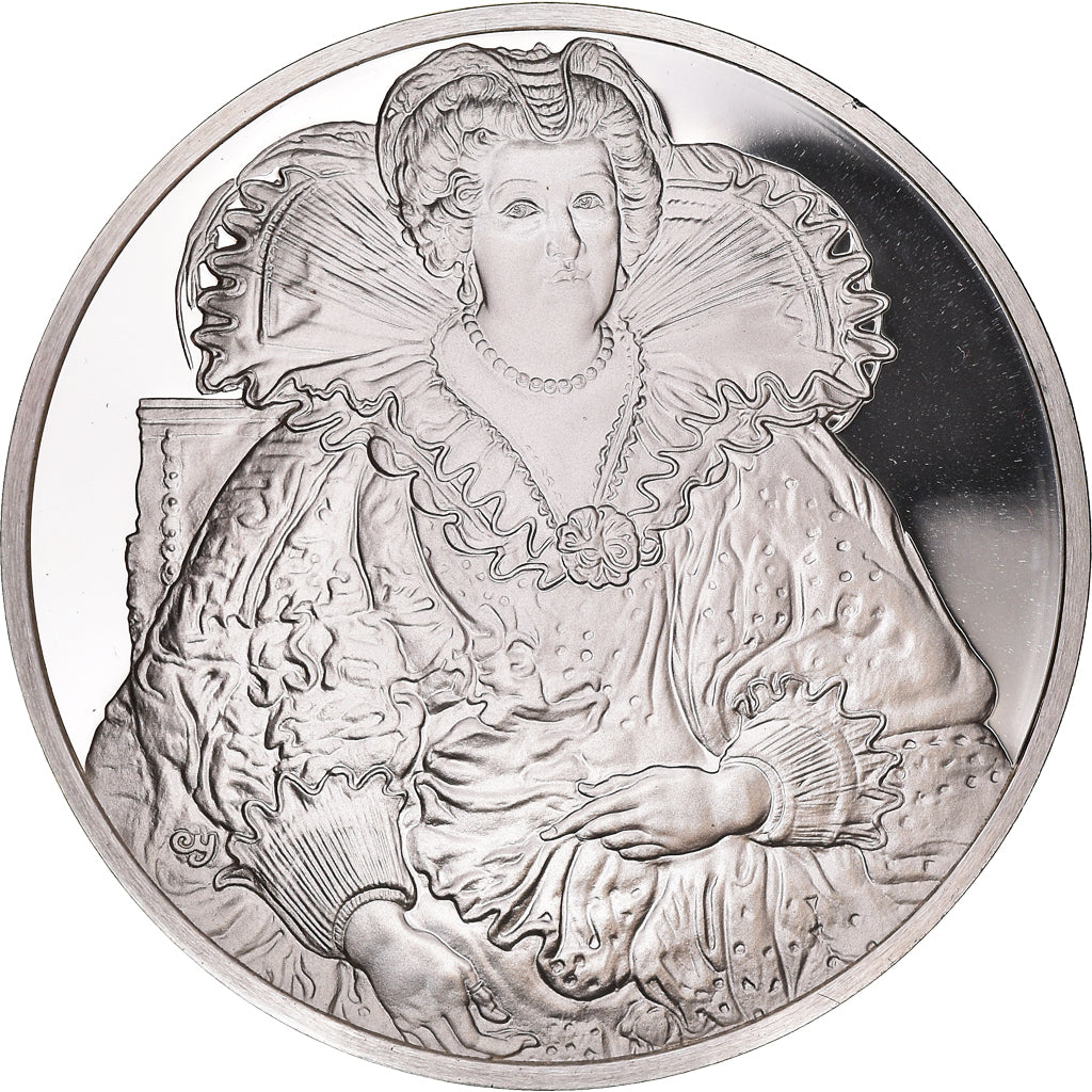 France, Médaille, Peinture, Rubens, Portrait de Marie de Médicis, 1980, Proof