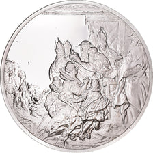 France, Medal, Peinture, Rubens, Le Couronnement de Marie médicis, 1980, Proof